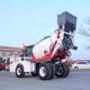 Mobile concrete mixer