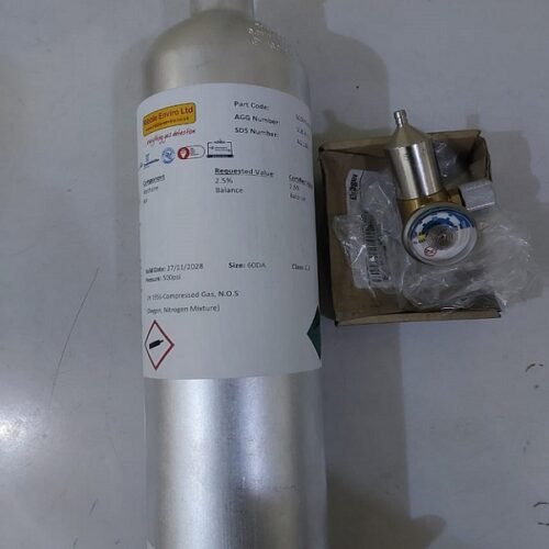 Gas Detector Calibration Gas 2.5% Vol, 50% LEL Gas Detector Calibration Gas