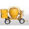 Concrete Mixer with Mechanical Upper Hoist